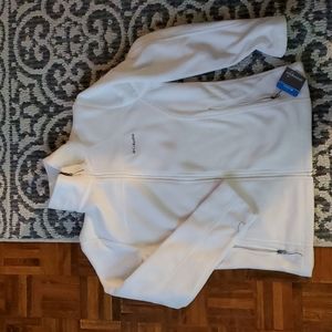 Columbia Fleece Zip-Up Sweater Size L